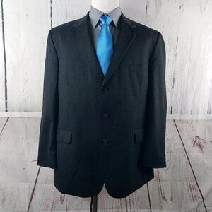 Stafford Executive Charcoal Suit Blazer Sport Coat